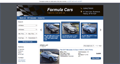 Desktop Screenshot of formulacars.biz